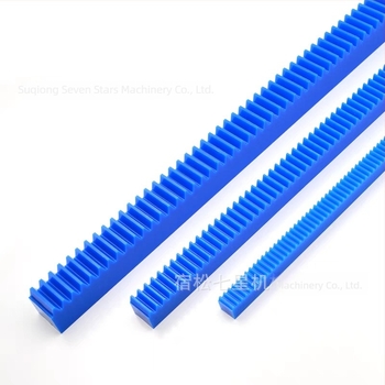 POM műanyag fogasléc nylon lineáris csúszka, 1 m hosszú