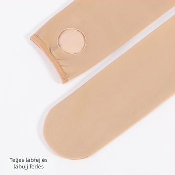 300D nylon harisnya nőknek - tavasz-ősz, vékony, hosszított hossz, magas méret, UV-védelem, formázás, szakadásálló