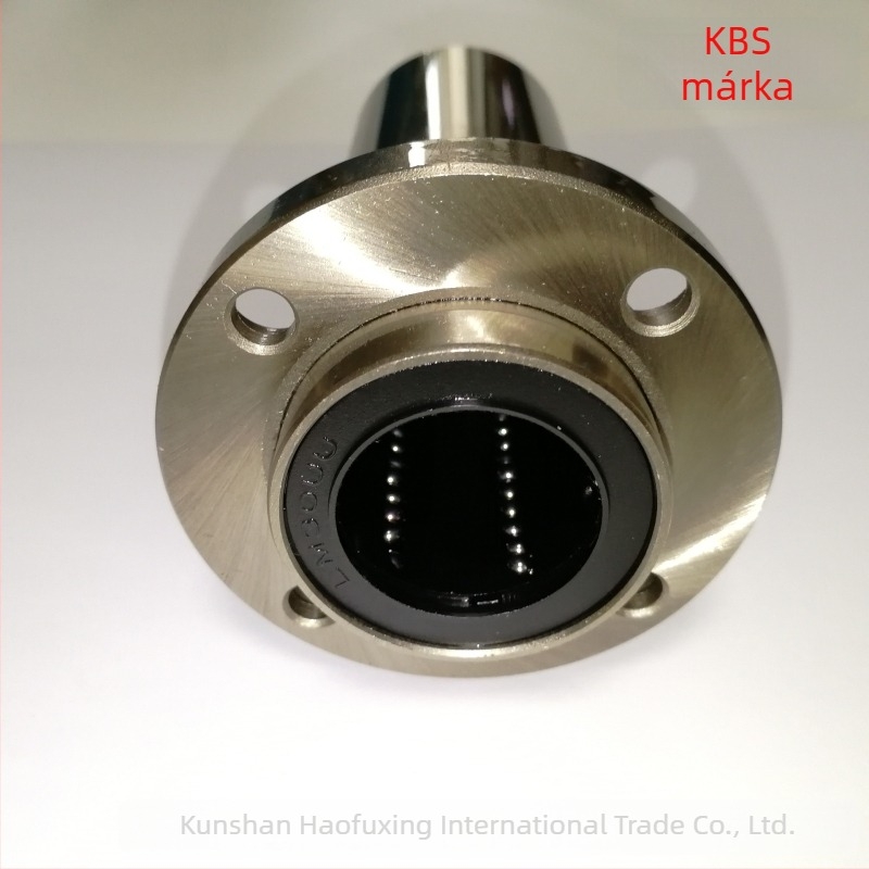 KBS lineáris csapágy LMFP LMF8 10 12 13 16LUU-E-N nikkelezett hosszított körös csatlakozó