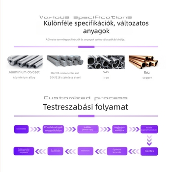 Testreszabott 304 rozsdamentes acél pneumatikus henger, kettős működés, Ø25 mm átmérő, max. löket 15000 mm, nagy tolóerő, rajz alapján készítve