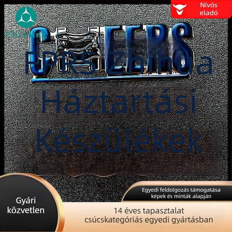 3D puha műanyag tábla - PVC névtábla, egyedi logó, imitált fém logó
