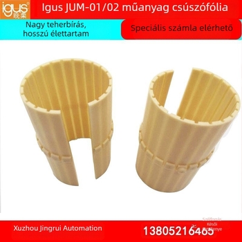 Igus JUM01 02 lineáris csapágy, 10 mérnöki műanyag hüvely, 12 csúszó hüvely, 16202530