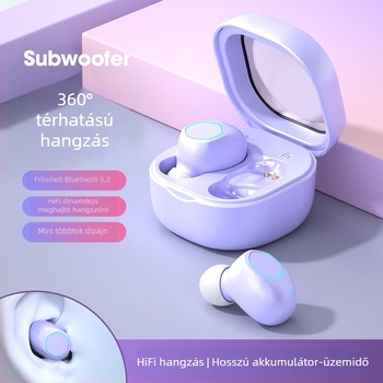 M21TWS valódi vezeték nélküli fülhallgatók, mini méretűek, sportos, zajcsökkentés, kiváló hangzás, alacsony késleltetés