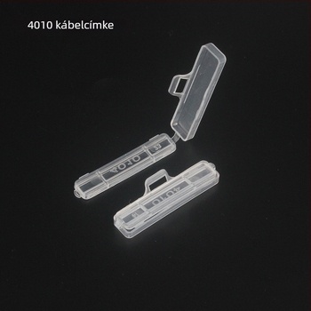 3010 Vízálló, átlátszó kábelcímke keret LMC4010 azonosítódobozzal