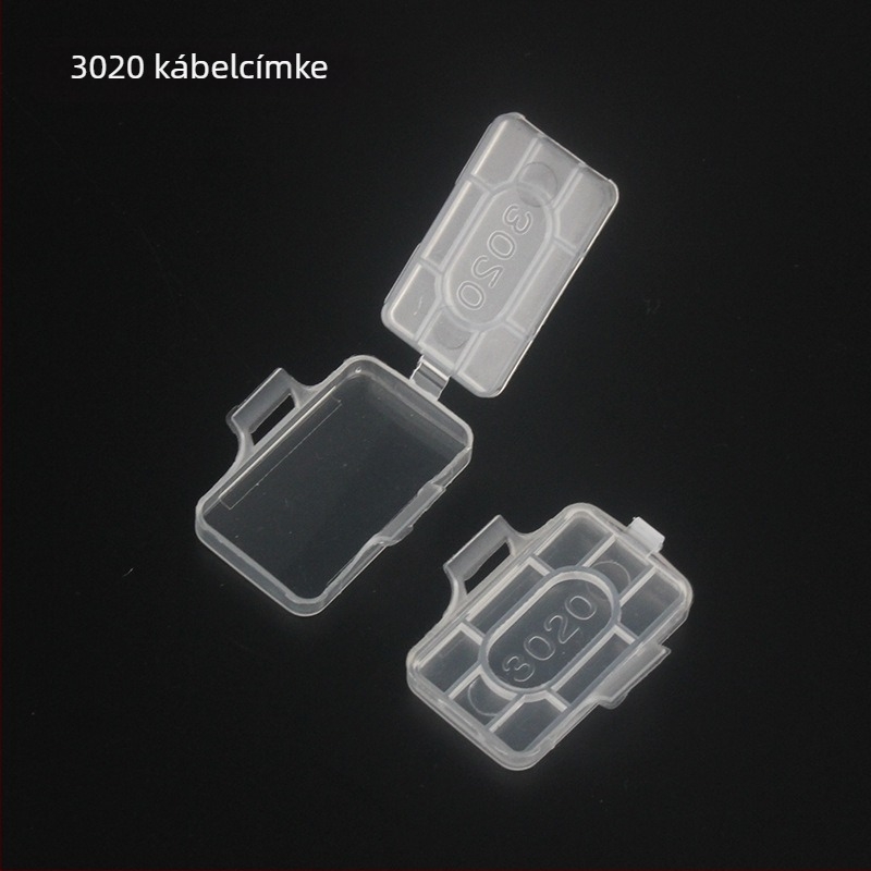 3010 Vízálló, átlátszó kábelcímke keret LMC4010 azonosítódobozzal