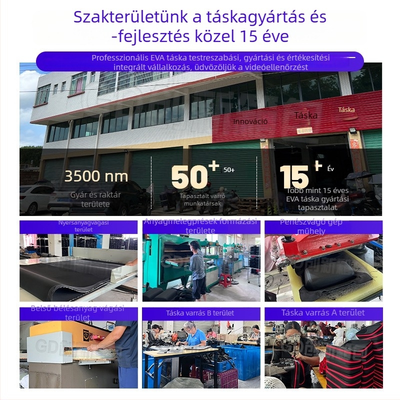3C digitális kiegészítő táska fülhallgatókhoz, kábelekhez, USB‑pendrive-hoz és power bankhoz – hordozható EVA tok