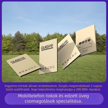 iPad temperált üveg kijelzővédő csomagoló doboz, 8/11/13 hüvelyk