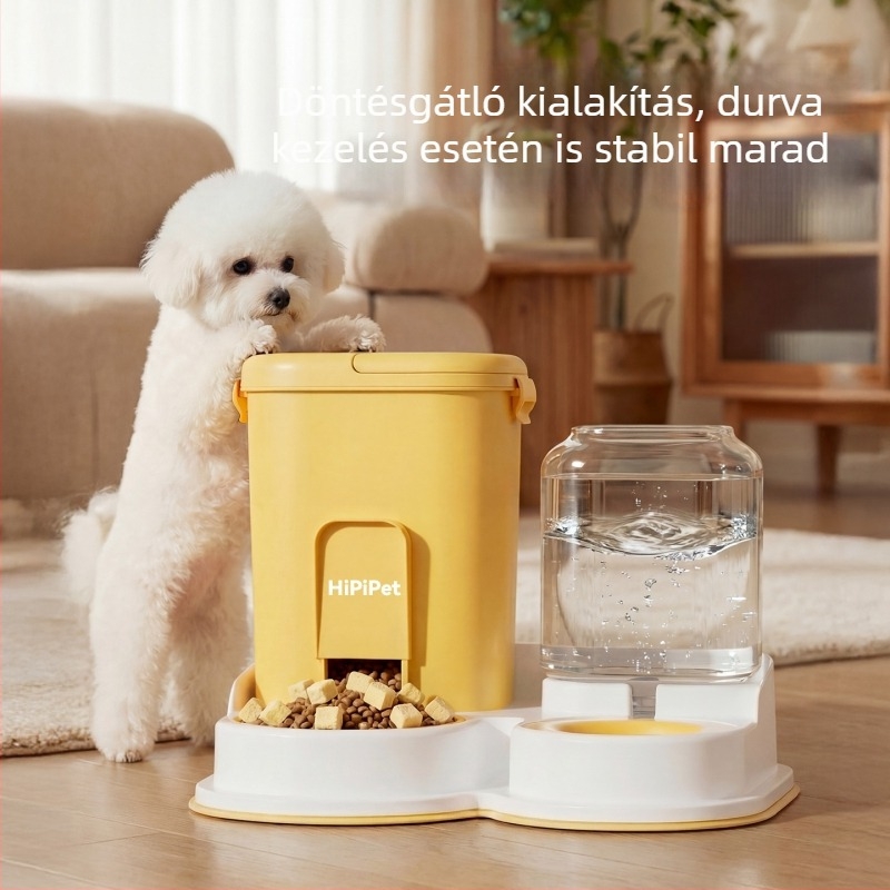 Hippie Dog vízadagoló és etető macskáknak – mindent egyben, nem elektromos víztartó és macska tál