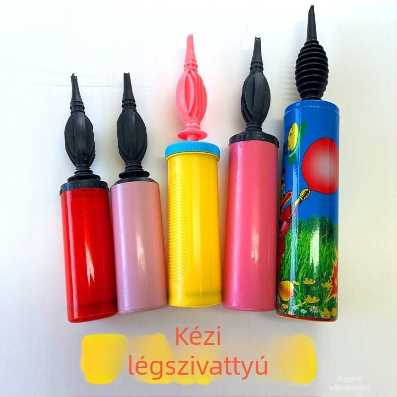 Nagy méretű hordozható kézi és elektromos pumpa lufikhoz, úszógyűrűkhöz és jóga labdákhoz