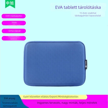 Személyre szabott EVA táblagép-tároló kemény tok, hordozható, nyomásálló és ütésálló, logó nyomtatás lehetséges