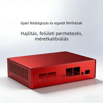 Mini ipari számítógép fémház integrált hajlítási eljárással, kültéri használatra, rezgésálló és kiváló védelem