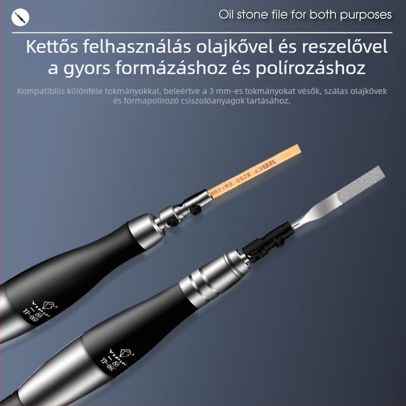 Ultrahangos pneumatikus reszelő formákhoz, levegővel hajtott polírozógép, élreszelő, visszafelé poliráló gép