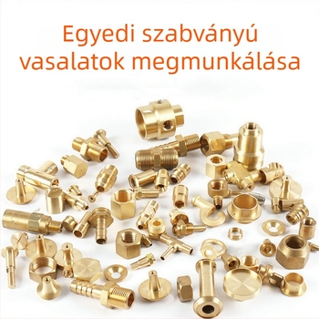 CNC négytengelyes alumínium ház forgácsolásra és marásra, kombinált automata eszterga kis alkatrészekhez 304 rozsdamentes acélból, hengeres fej