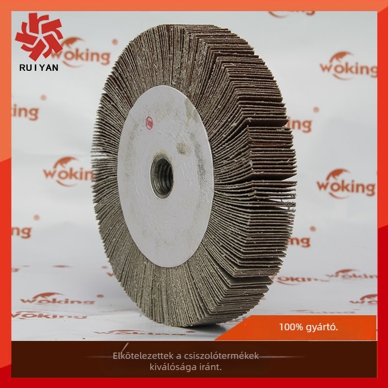 125x20 mm-es polírozó korong M14 menethez, szögcsiszolóhoz