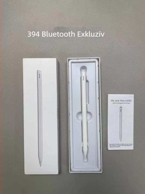 Aktív stylus toll iPadhez, Apple Pencil kompatibilis, kapacitív rajzoló toll
