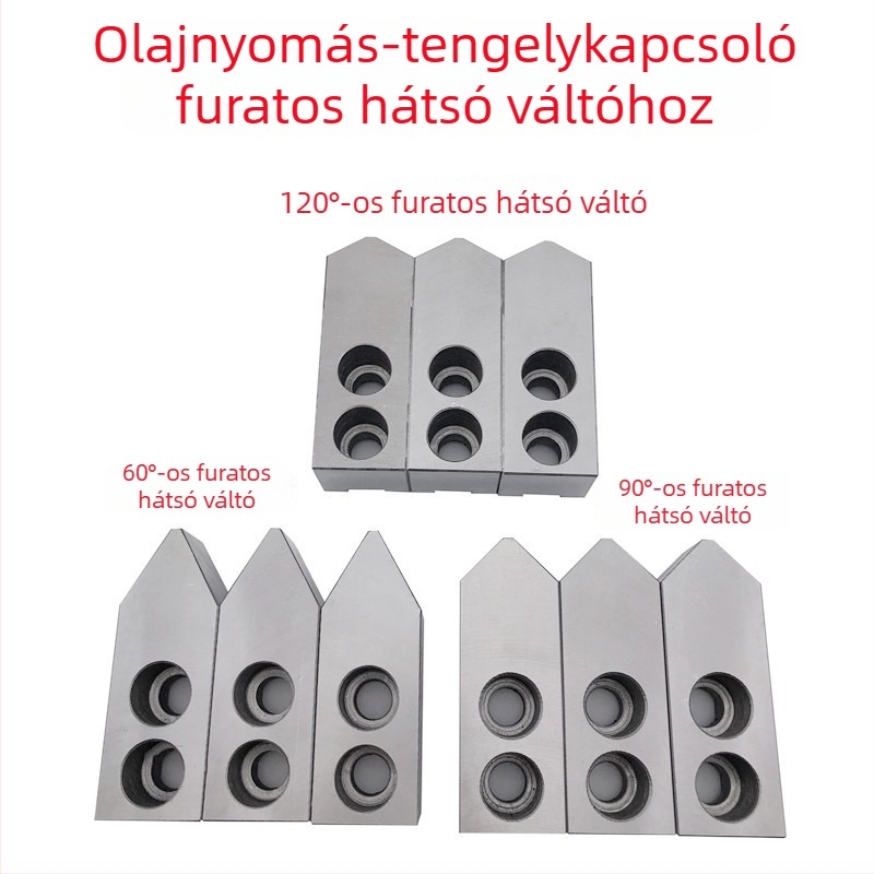 Háromkaros hidraulikus puha szorító tokmányhoz, nem szabványos, meghosszabbított, 6/8/10 hüvelyk