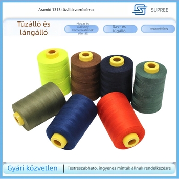 1313-as para-aramid szálas varrószál, lángálló és magas hőmérsékleten ellenálló