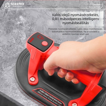 Lítium-akkumulátoros digitális kijelzős elektromos vákuumcsésze