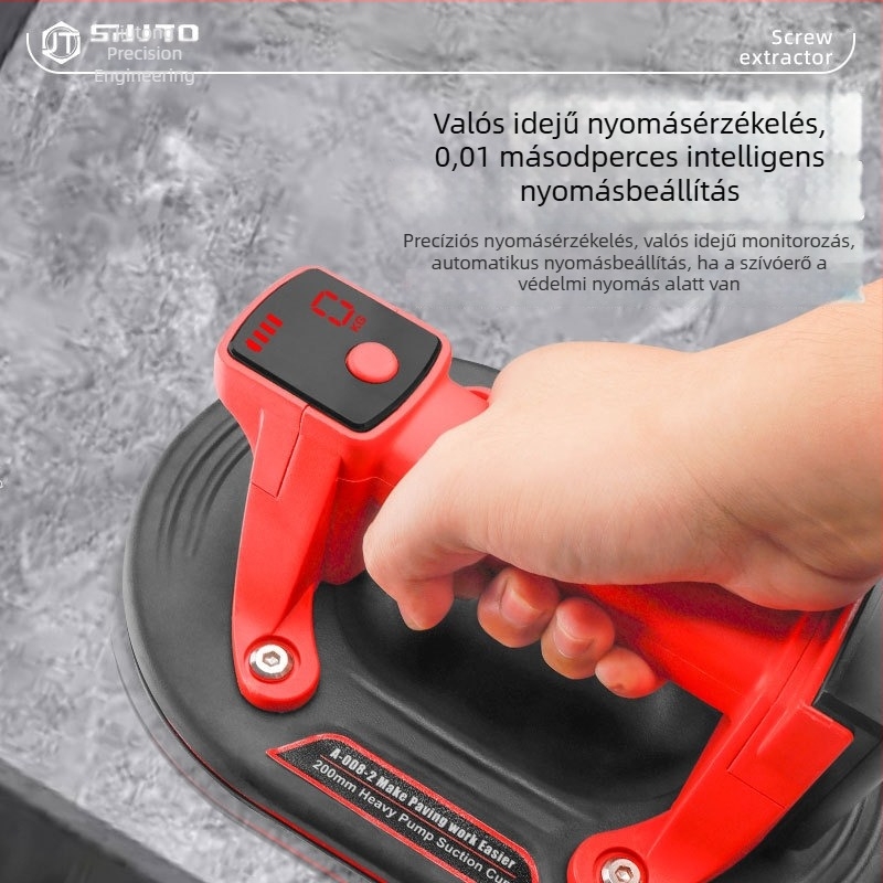 Lítium-akkumulátoros digitális kijelzős elektromos vákuumcsésze