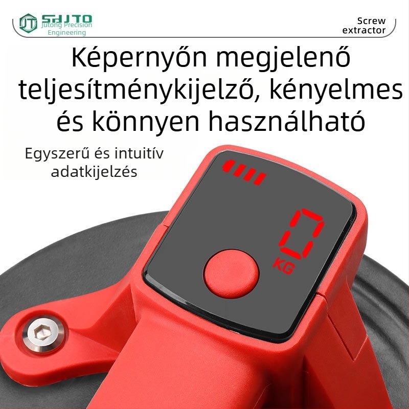 Lítium-akkumulátoros digitális kijelzős elektromos vákuumcsésze