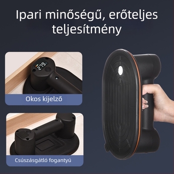 Elektromos szívókorongos emelő üveg- és csempe rögzítéséhez, nehéz terhelésű, kétmotoros