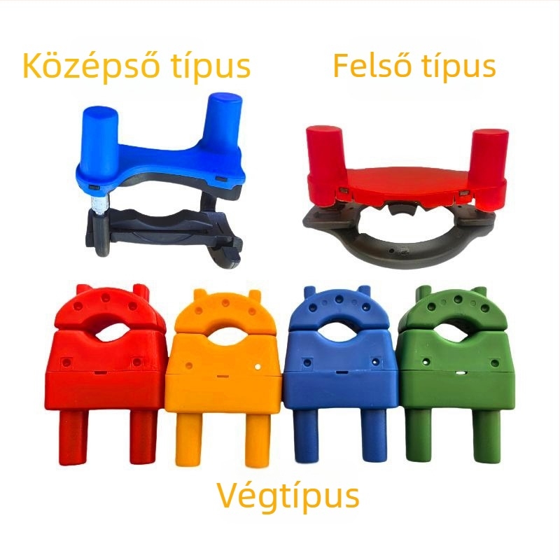 Kábelrögzítő terminál középső felső zárófüllel és szerelési klippel