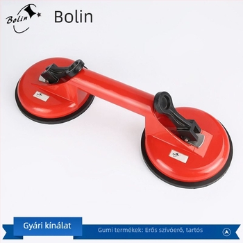 Kétfejű vákuum-szívó emelő csempéhez és üveghez