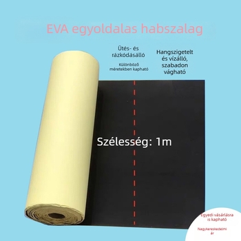 EVA habszalag egyoldali ragasztóval, ütéscsillapító tömítő és hőszigetelő alátét