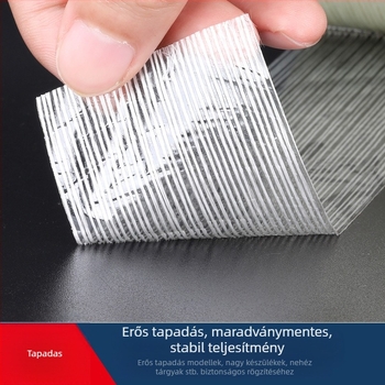 Átlátszó üvegszálas ragasztószalag nagy tapadással elektromos vezetékek és csomagolás számára, hőálló