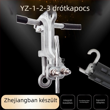 Zhikeng'an Monkey Head vonó- és rögzítőszorító dierekhez YZ-1/YZ-2/YZ-3, alumíniumötvözet és sárgaréz