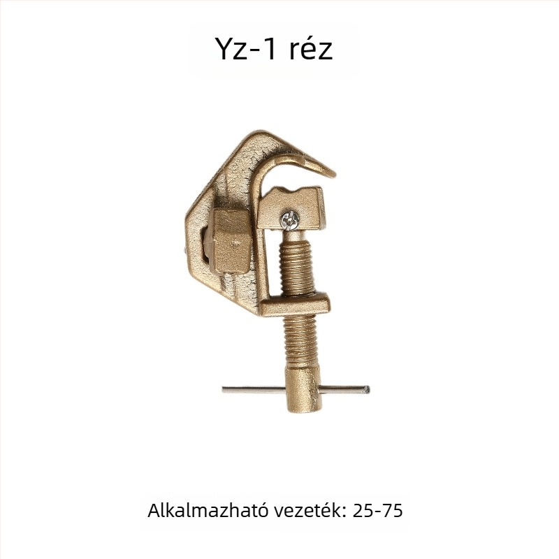Zhikeng'an Monkey Head vonó- és rögzítőszorító dierekhez YZ-1/YZ-2/YZ-3, alumíniumötvözet és sárgaréz