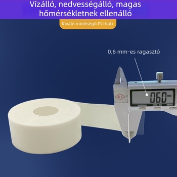 Habosított dupla oldalú ragasztószalag erős tapadással, PU puha ragasztó, eltávolítható, maradék nélkül