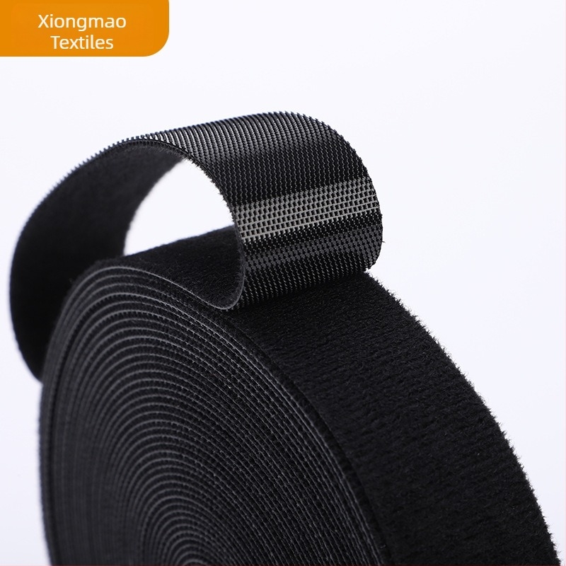 Kétoldalas Velcro kábelkötegő szalag nylon-fleece anyaggal