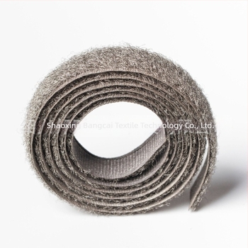Ezüstszálas árnyékoló Velcro, kétoldalas, elektromágneses árnyékoláshoz