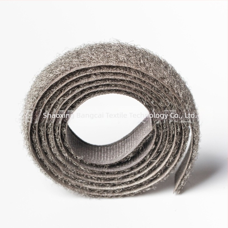 Ezüstszálas árnyékoló Velcro, kétoldalas, elektromágneses árnyékoláshoz