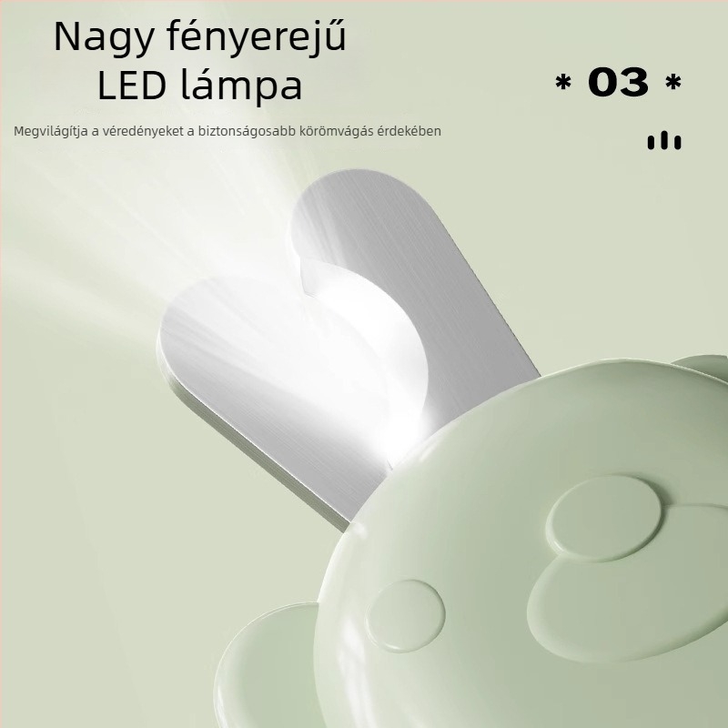 LED-es macska körömvágó háziállatok számára — macskáknak, kutyáknak, macskakölyköknek, kölyökkutyáknak és nyulaknak