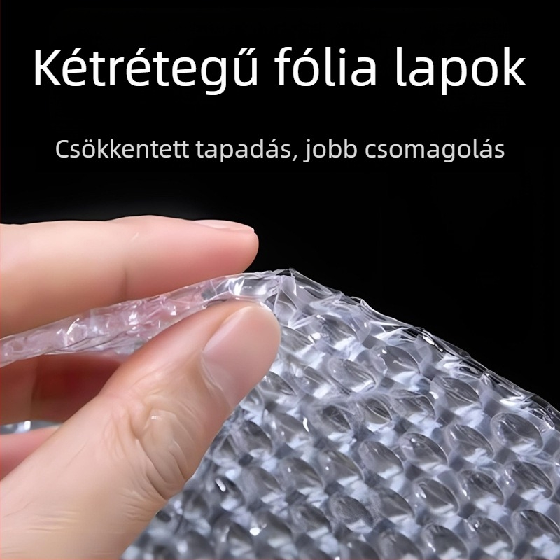 Új anyagú buborékfólia szeletek, vastagított, ütésálló, törésálló és vízálló