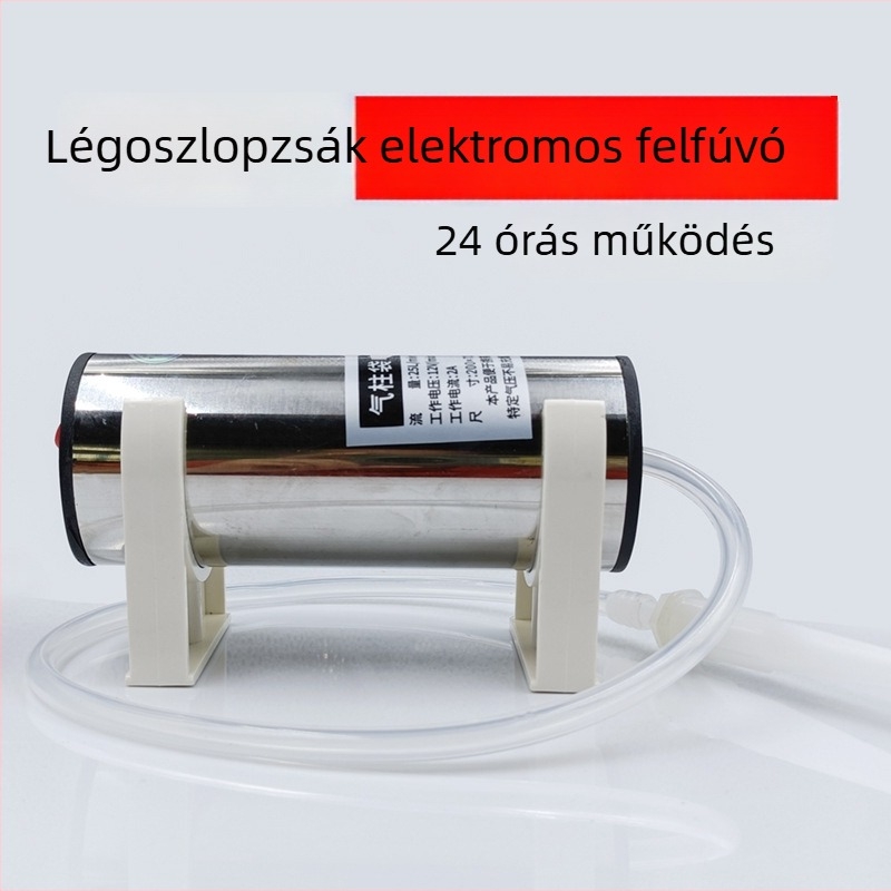 Automatikus felfújó buborékzacskókhoz és levegőoszlopos zacskókhoz, hordozható levegőpumpa