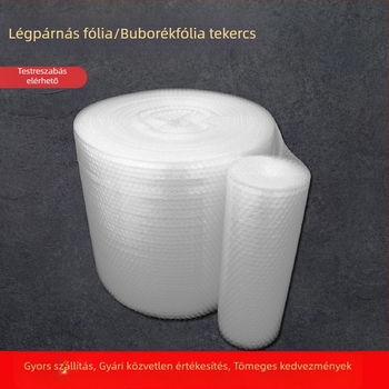 Vastagított buborékfólia tekercs, nagy buborékokkal, 20 cm széles, 60 m hosszú