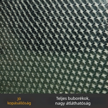 Vastagított buborékfólia tekercs, nagy buborékokkal, 20 cm széles, 60 m hosszú