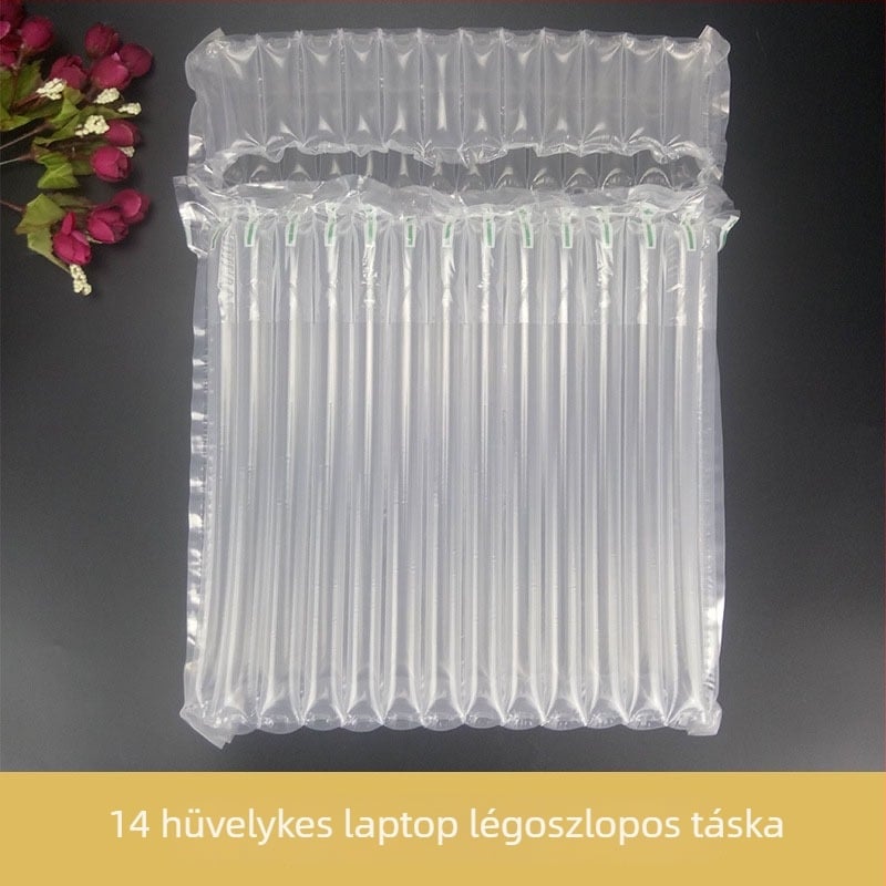 14 hüvelykes laptophoz készült légoszlopos buborékzacskó – ütésvédelmi védelem