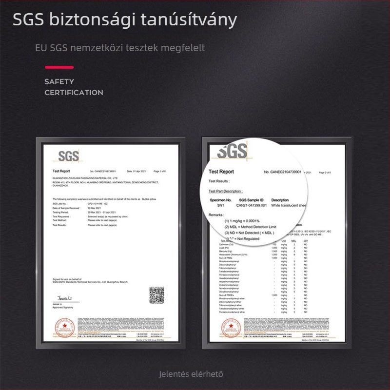 Kis buborékfólia tök alakú, ütésvédő csomagoláshoz, légpumpával