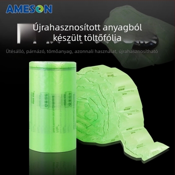 Újrahasznosított anyagú buborékos csomagolófilm