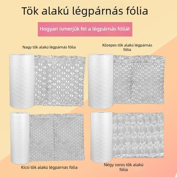 Nagy buborékos tök alakú buborékfólia pumpával a tompító csomagoláshoz