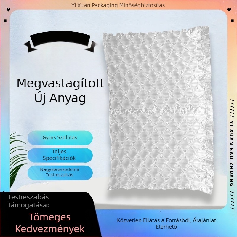 Személyre szabott perforált rolós buborékfólia, ütéscsillapító csomagoláshoz elektronikus kereskedelemhez