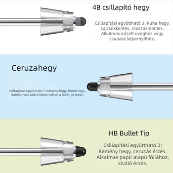 Dampinggal módosított stylus hegye Honor Xiaolonghoz – csendes, csúszásmentes, kopásálló tűhegye