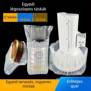 Testre szabható légoszlopos csomagoló táska nyomtatással — ütés- és leesésálló buborékos oszlopos csomagolás