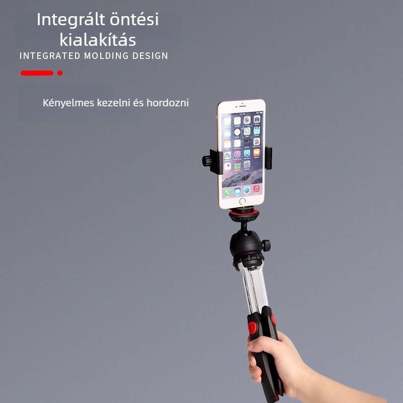 Situ M8+H20 Mini Műanyag Asztali Fotó Állvány Mobiltelefonhoz, Teleszkópos Selfie Állvány Live/Vlog