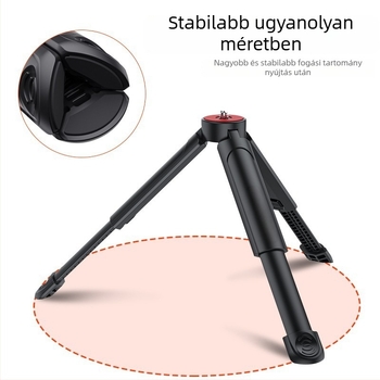 Pocket 4/3 Mini kézi állvány stabilizátor mobiltelefonhoz, hordozható asztali állvány