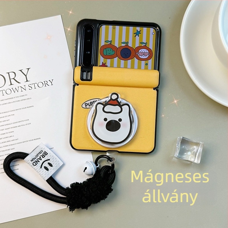 Huawei PuraX hajlékony képernyővédős tok – uniszex, műbőr, matt felület